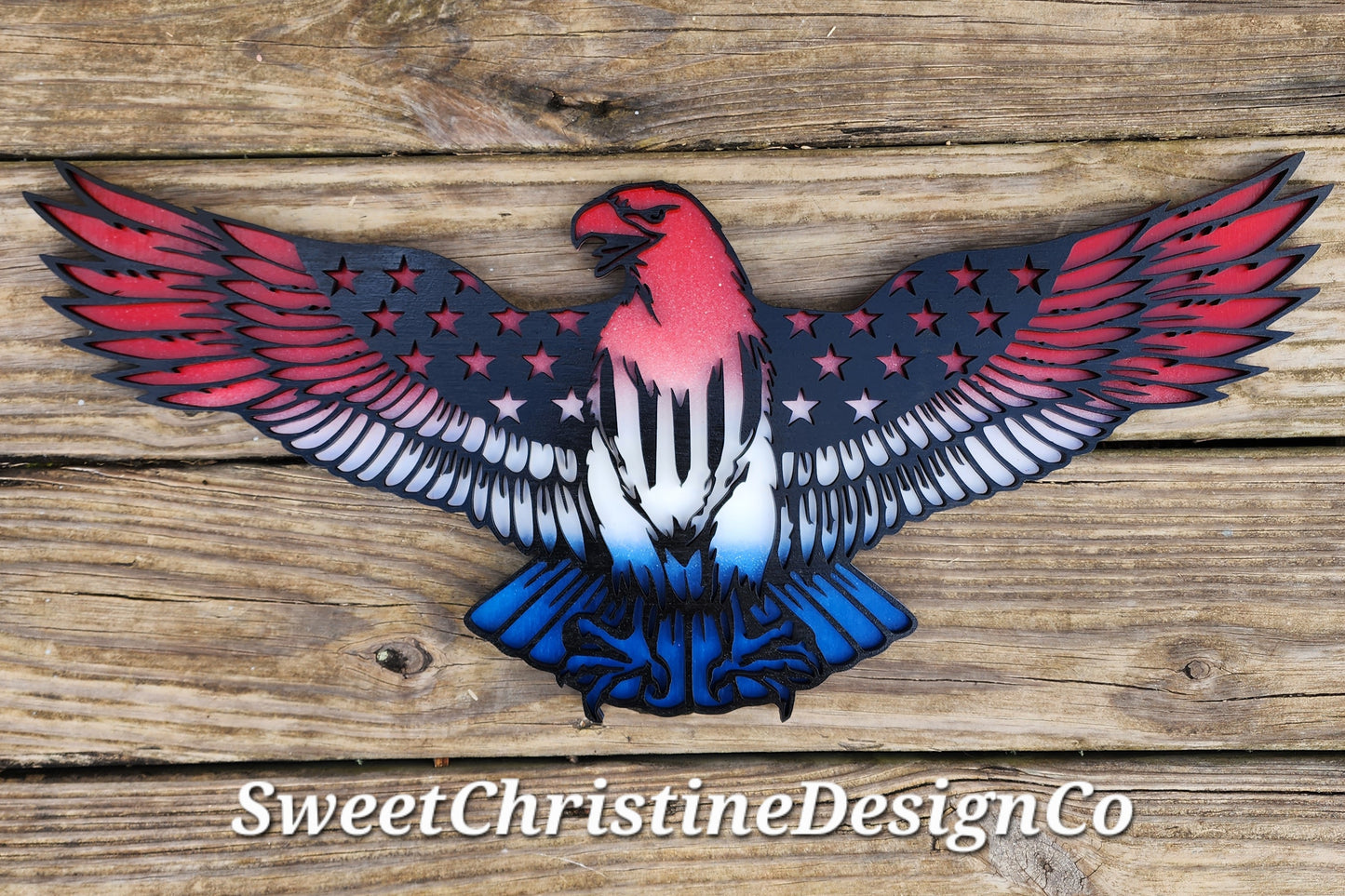 American Bald Eagle wall hanging