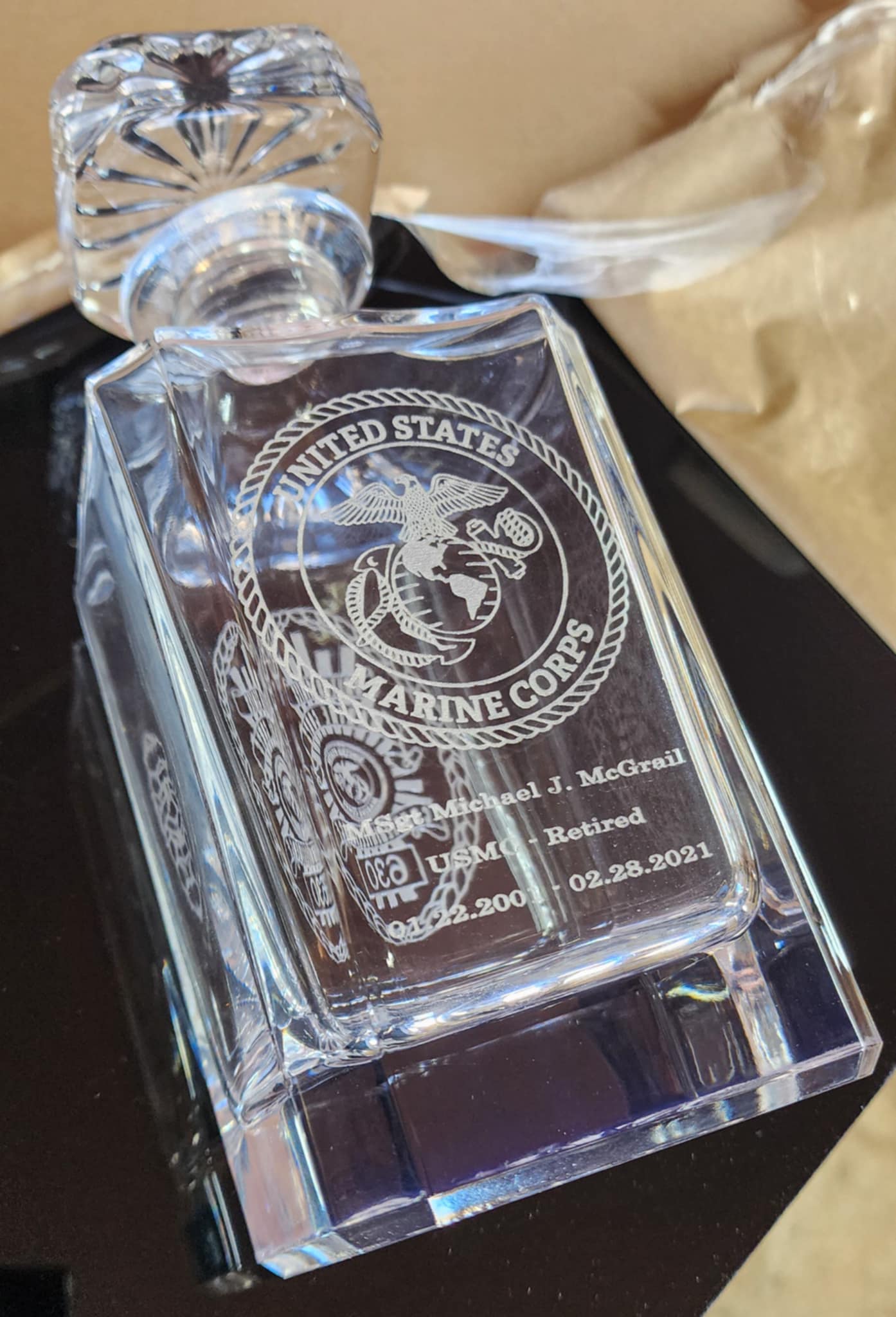 Intel Community Decanter Set with Box