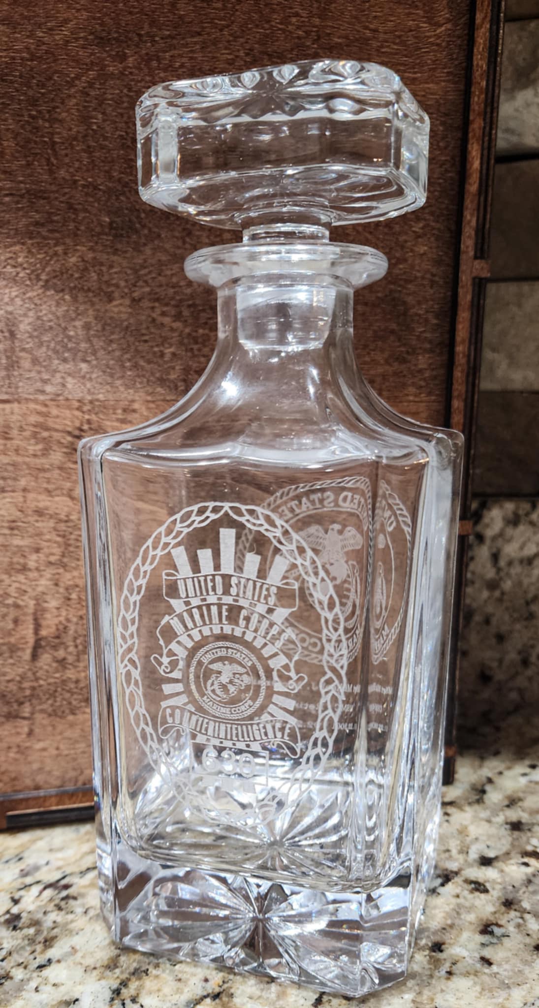 Intel Community Decanter Set with Box