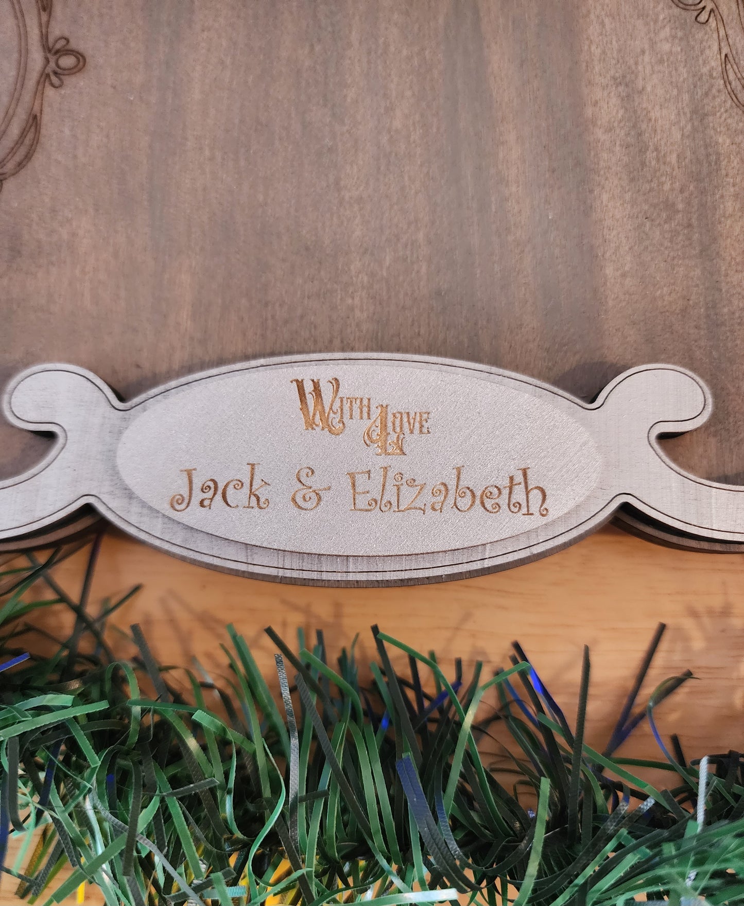 Santa's Milk and Cookies Tray