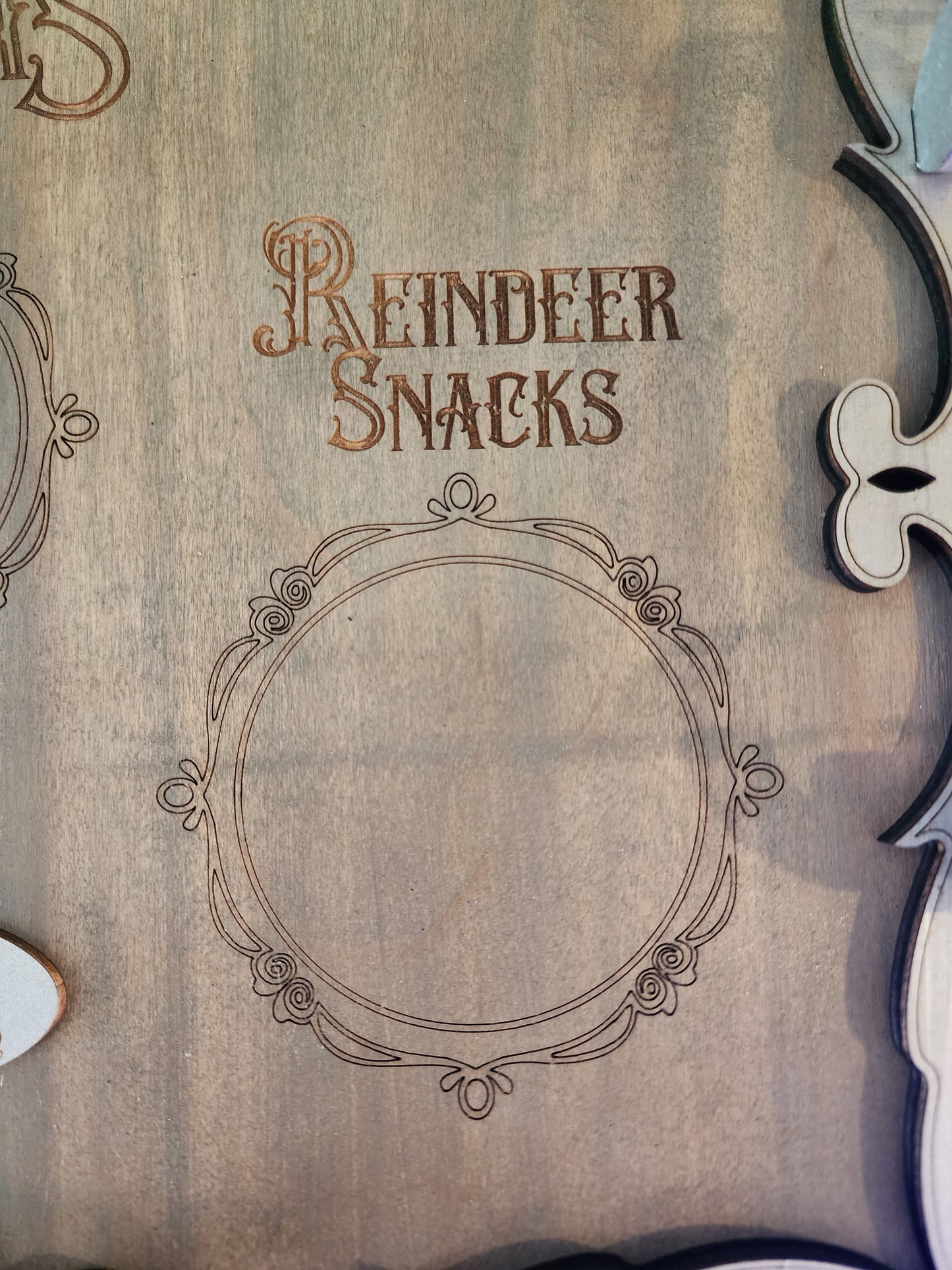 Santa's Milk and Cookies Tray