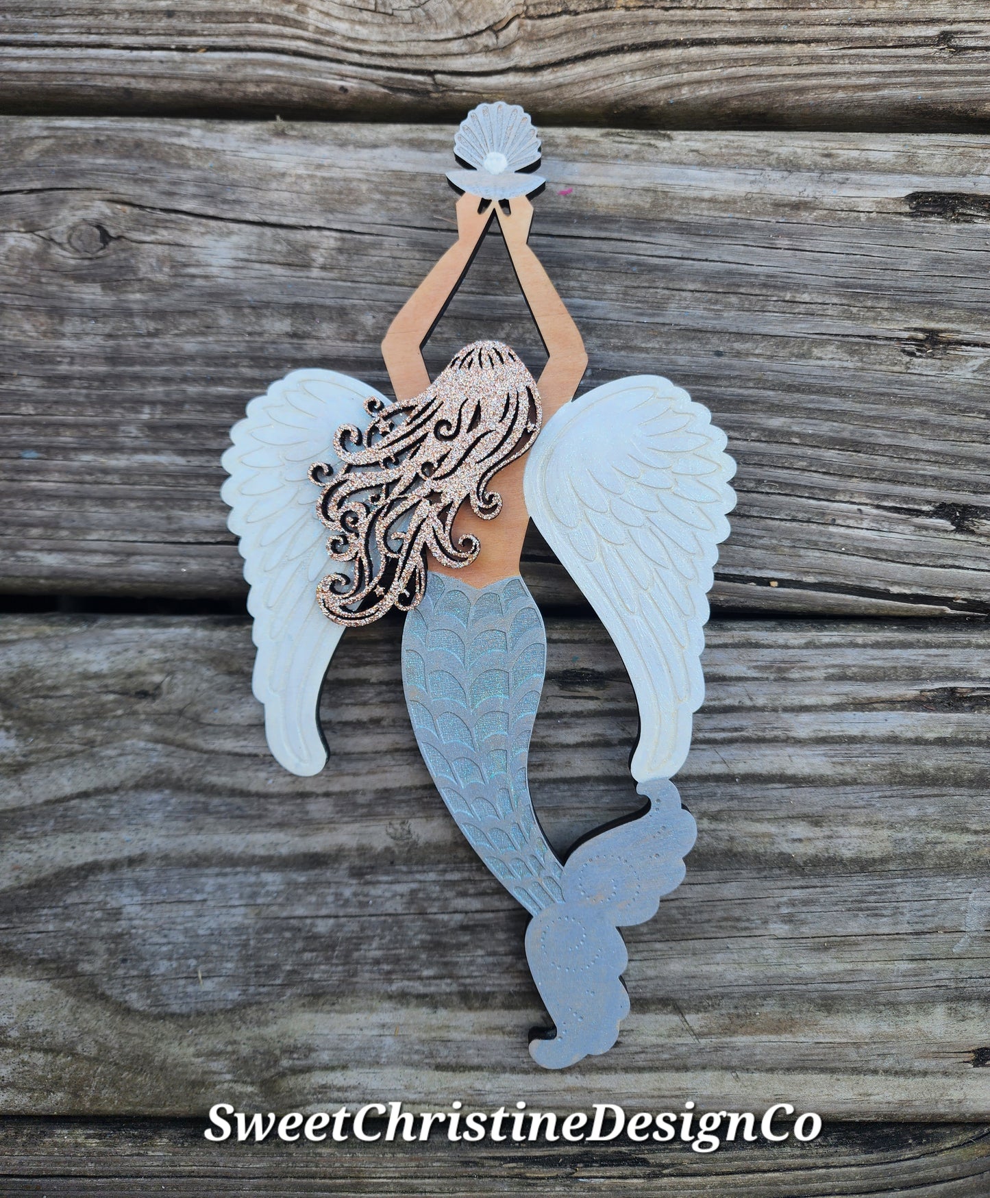Mermaid Angel tree topper