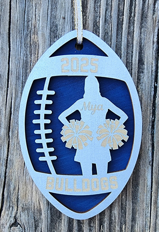 Cheerleader Ornament