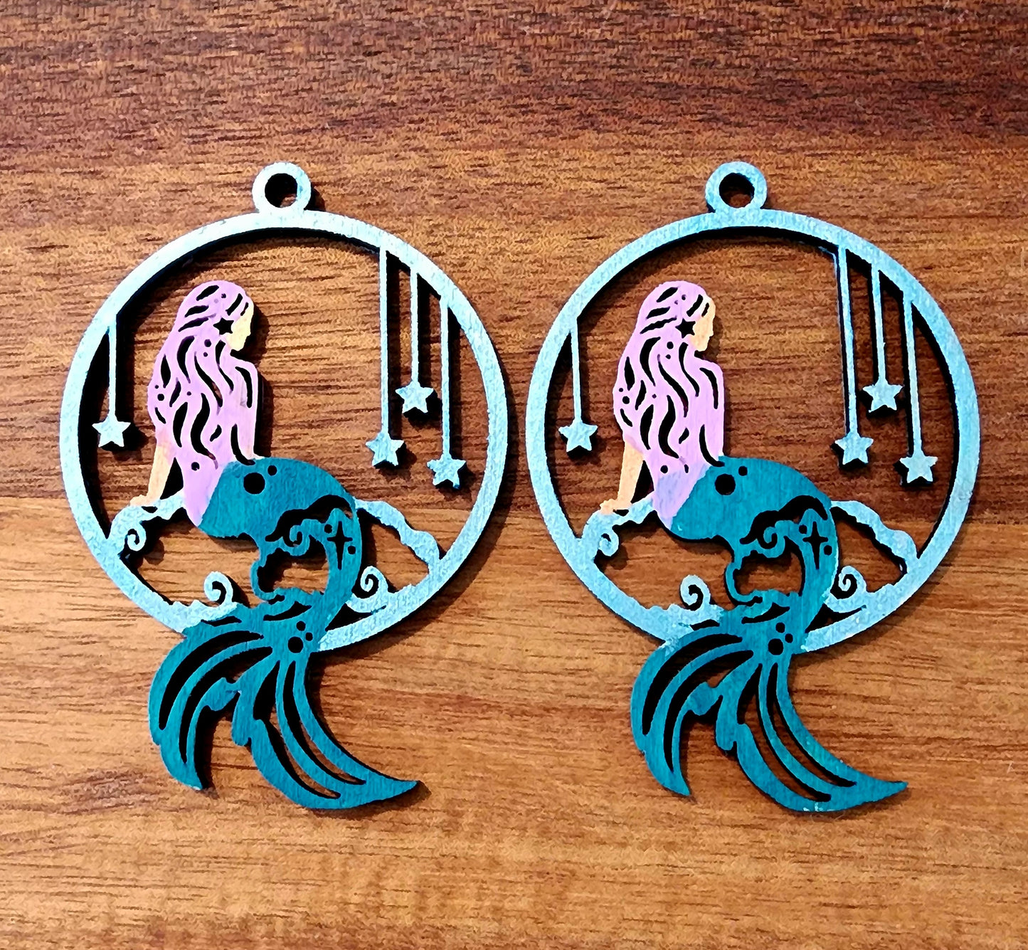 July 9 Paint Class - Earrings