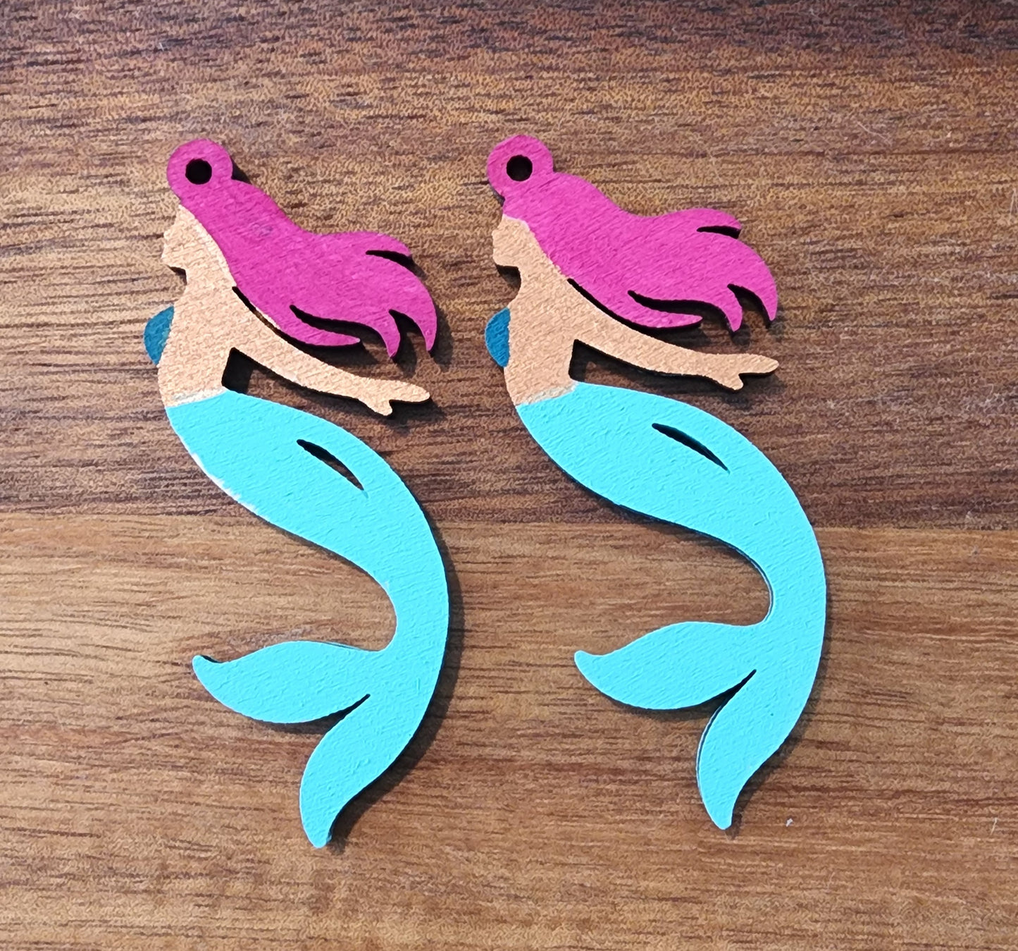 July 9 Paint Class - Earrings