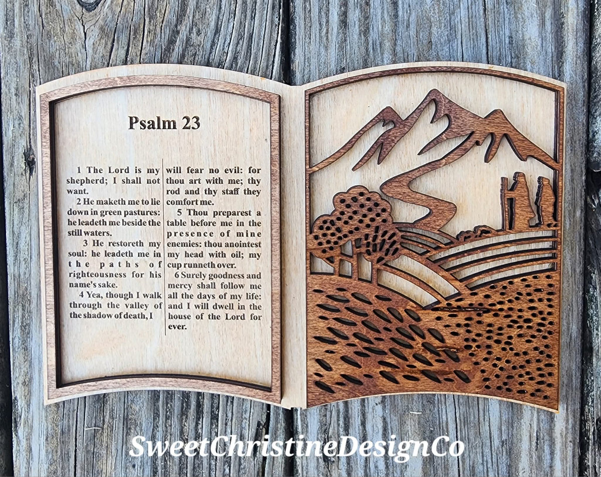 Psalm 23 plaque