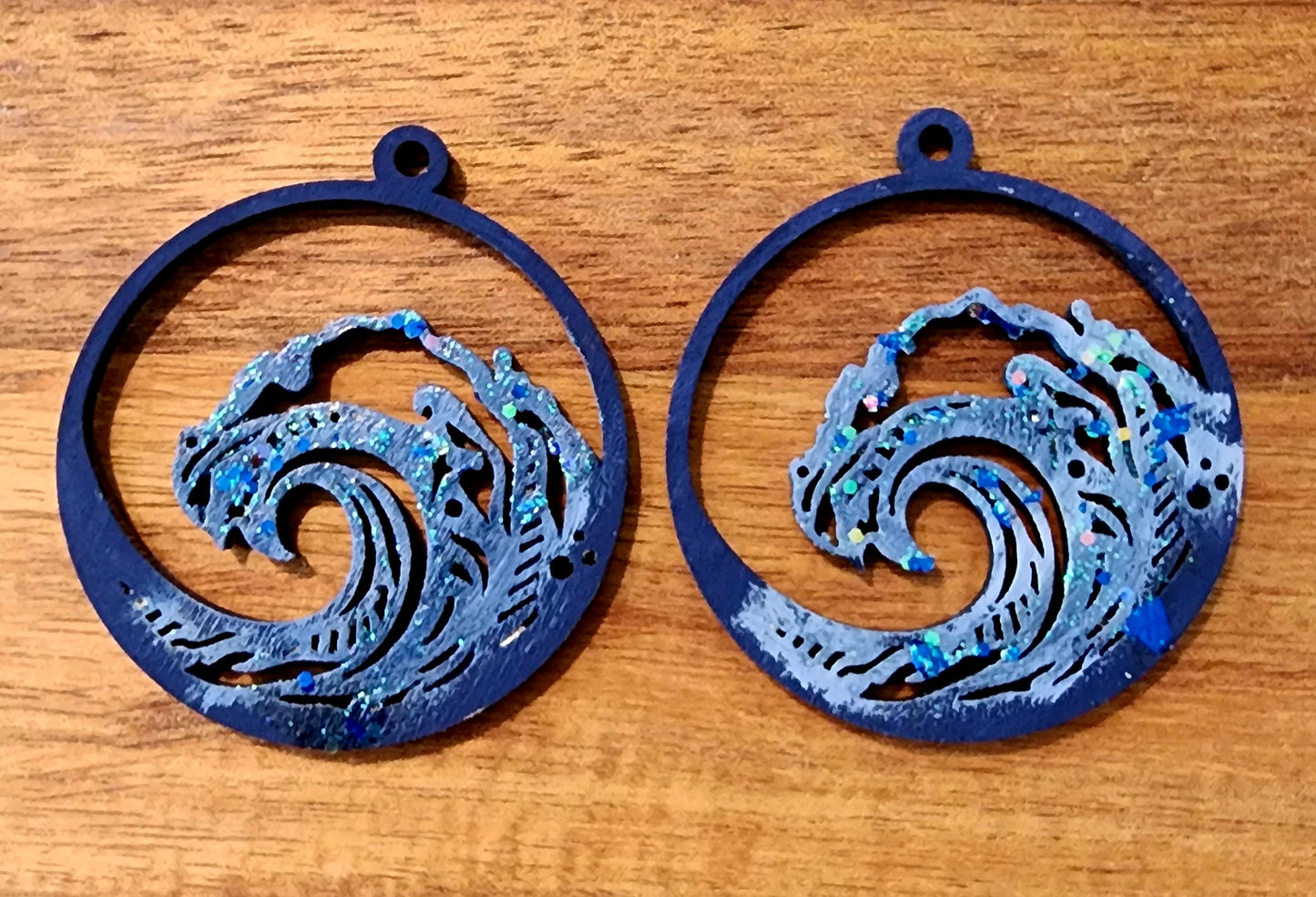 July 9 Paint Class - Earrings