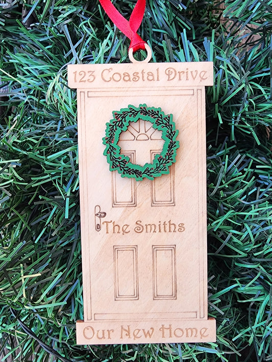 Our New Home- Front Door Ornament